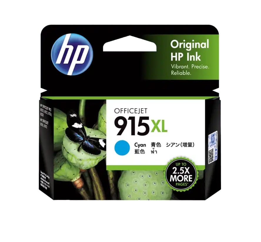 HP 915Xl Cyan Original Ink Cartridge