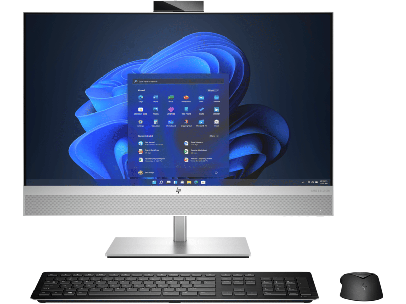 HP EliteOne 870 G9 27" QHD Touchscreen All-in-One PC, i7-12700, 16GB RAM, 512GB SSD, Windows 11 Pro
