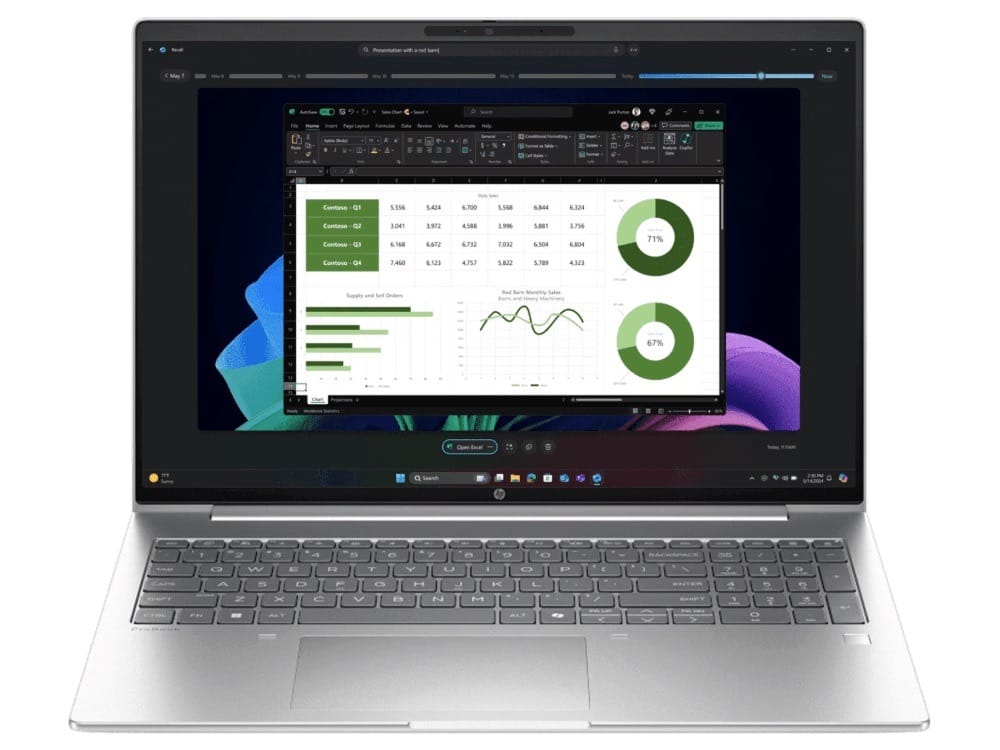 HP Probook 4 G1i 16" WUXGA Laptop, Ultra 7-255U, 16GB, 512GB SSD, Windows 11 Pro