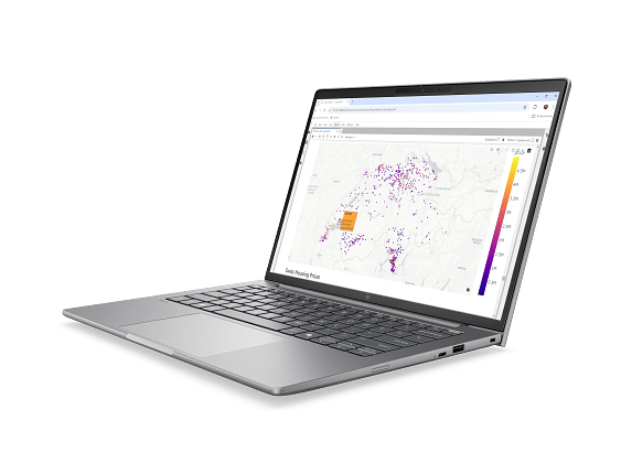 HP ZBook 8 G2a 14" WUXGA Touchscreen Laptop, Ryzen AI 7 Pro 450, 32GB RAM, 1TB SSD, Windows 11 Pro