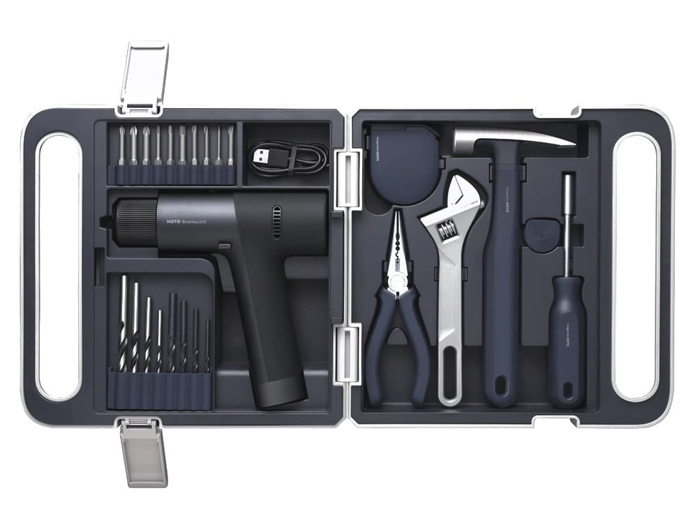 HOTO 12V Cordless Brushless High-end Drill Tool Set