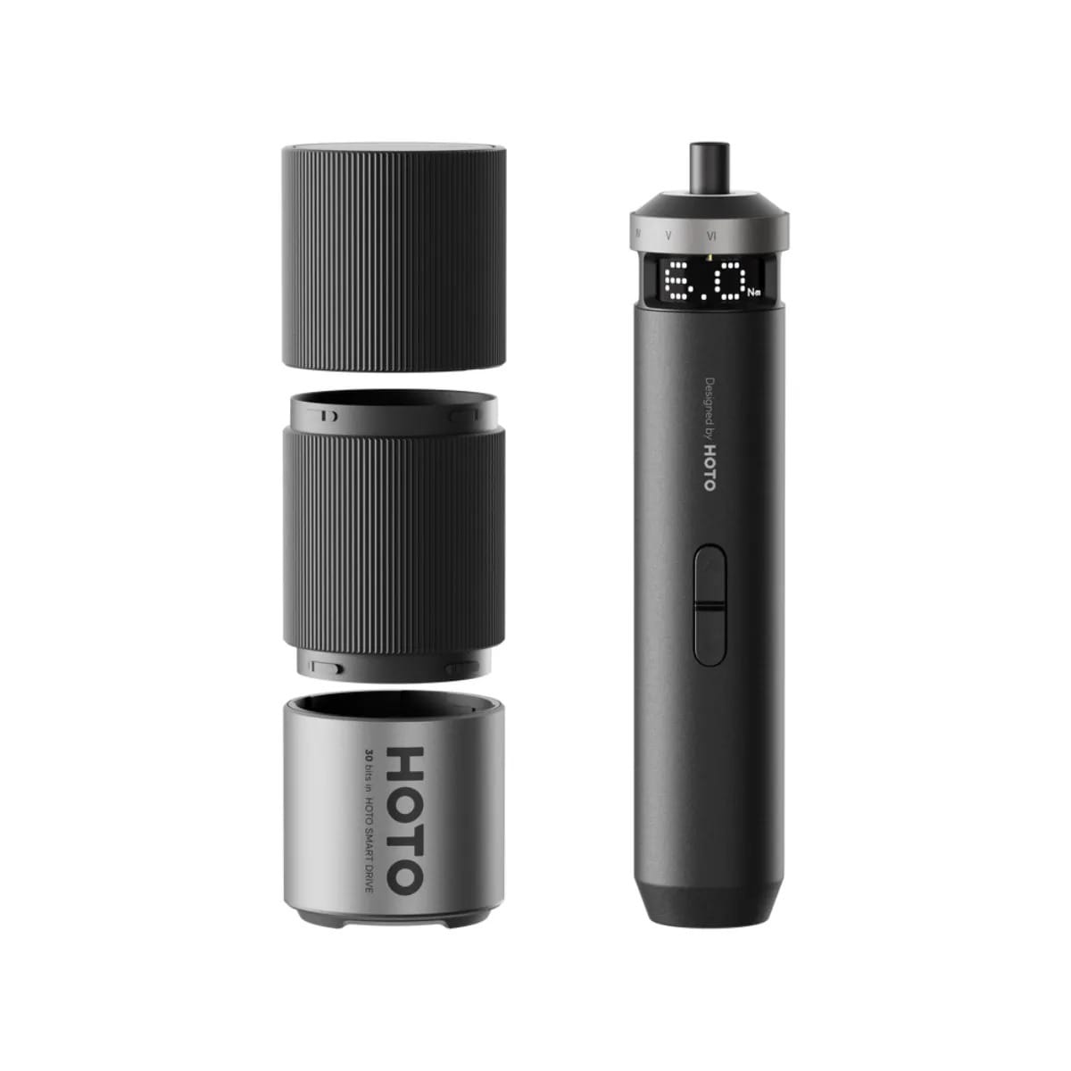 HOTO PixelDrive LED Illumination Cordless Screwdriver with Digital Screen