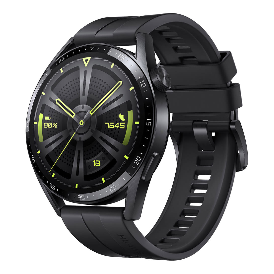 Huawei Watch GT Fluoroelastomer Smartwatch Black