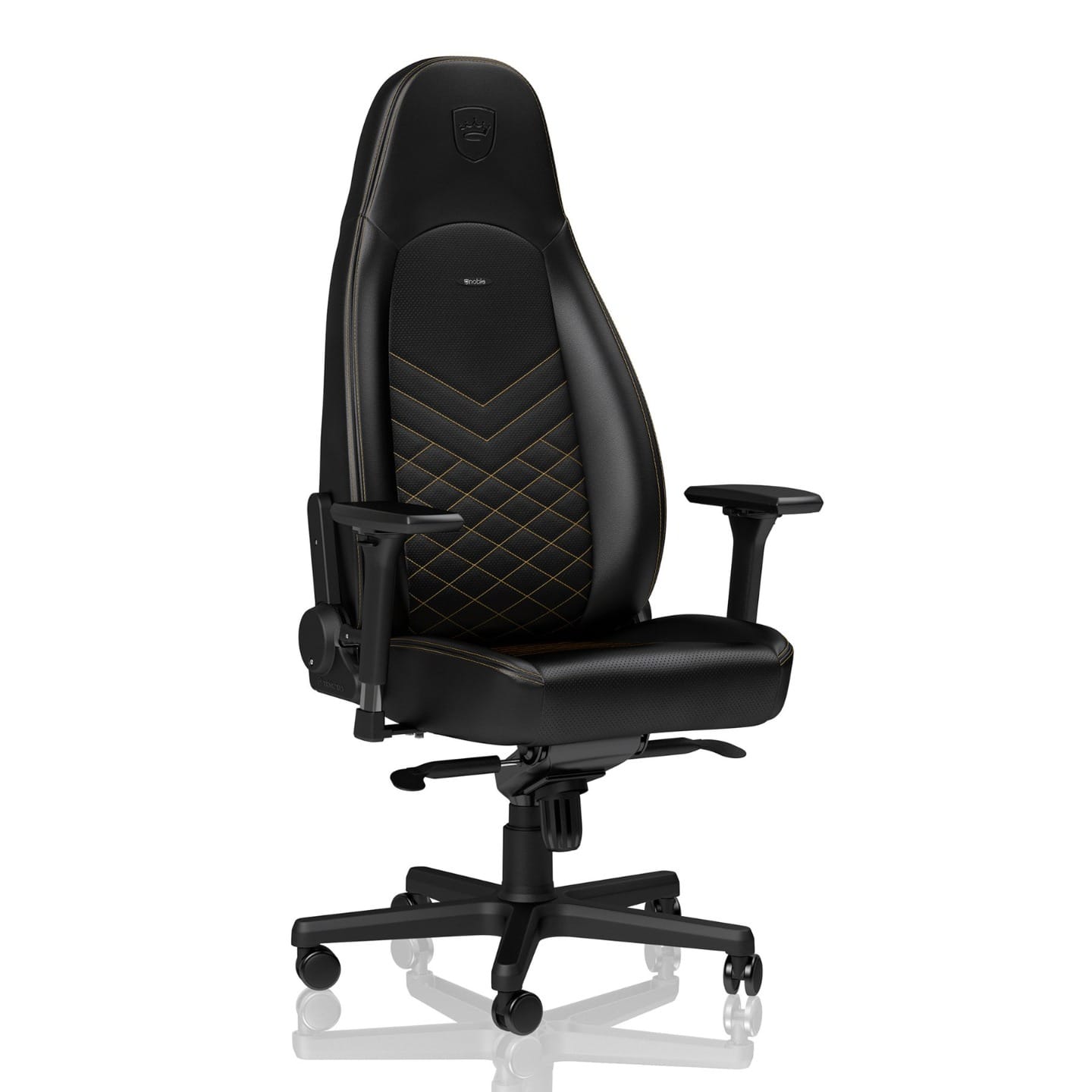 Noblechairs ICON PU Leather Gaming Chair Black/Gold