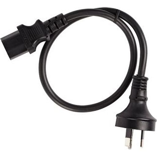 Power Cable 240V - 1.5m Length 3 Pin Mains Plug to IEC C13