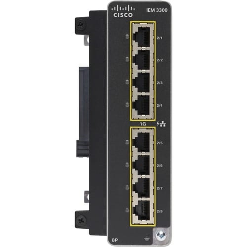 Cisco Catalyst IE3300 Rugged 8 Port Switch