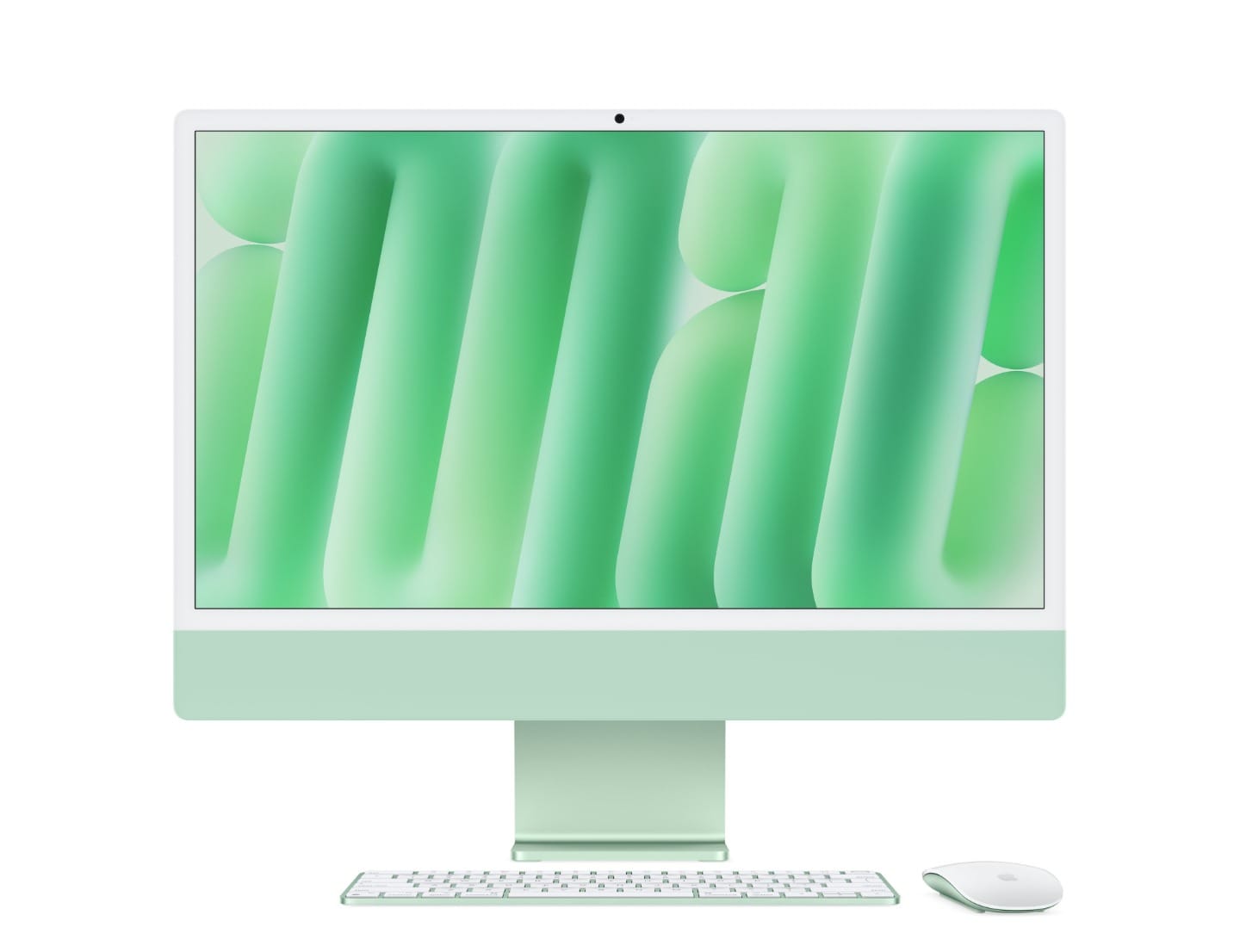 Apple 24" iMac Retina 4.5K M4 Standard Glass, 10-Core CPU, 10-Core GPU, 24GB RAM, 512GB SSD - Green