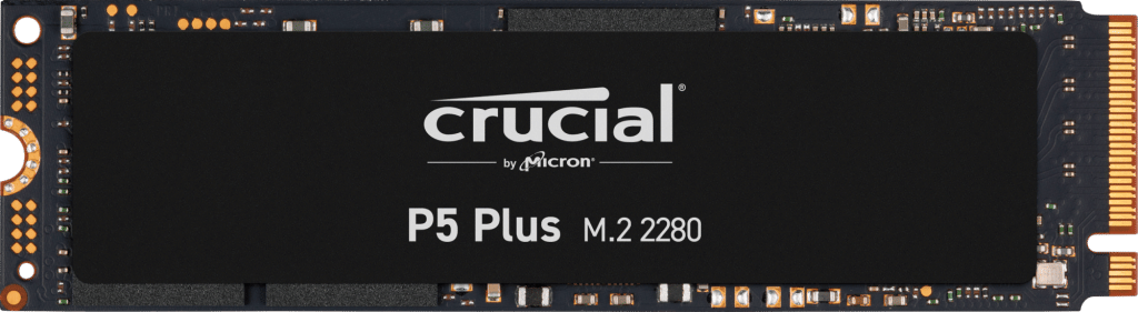 Crucial P5 Plus 500GB 3D Gen4 NVMe PCIe M.2 SSD