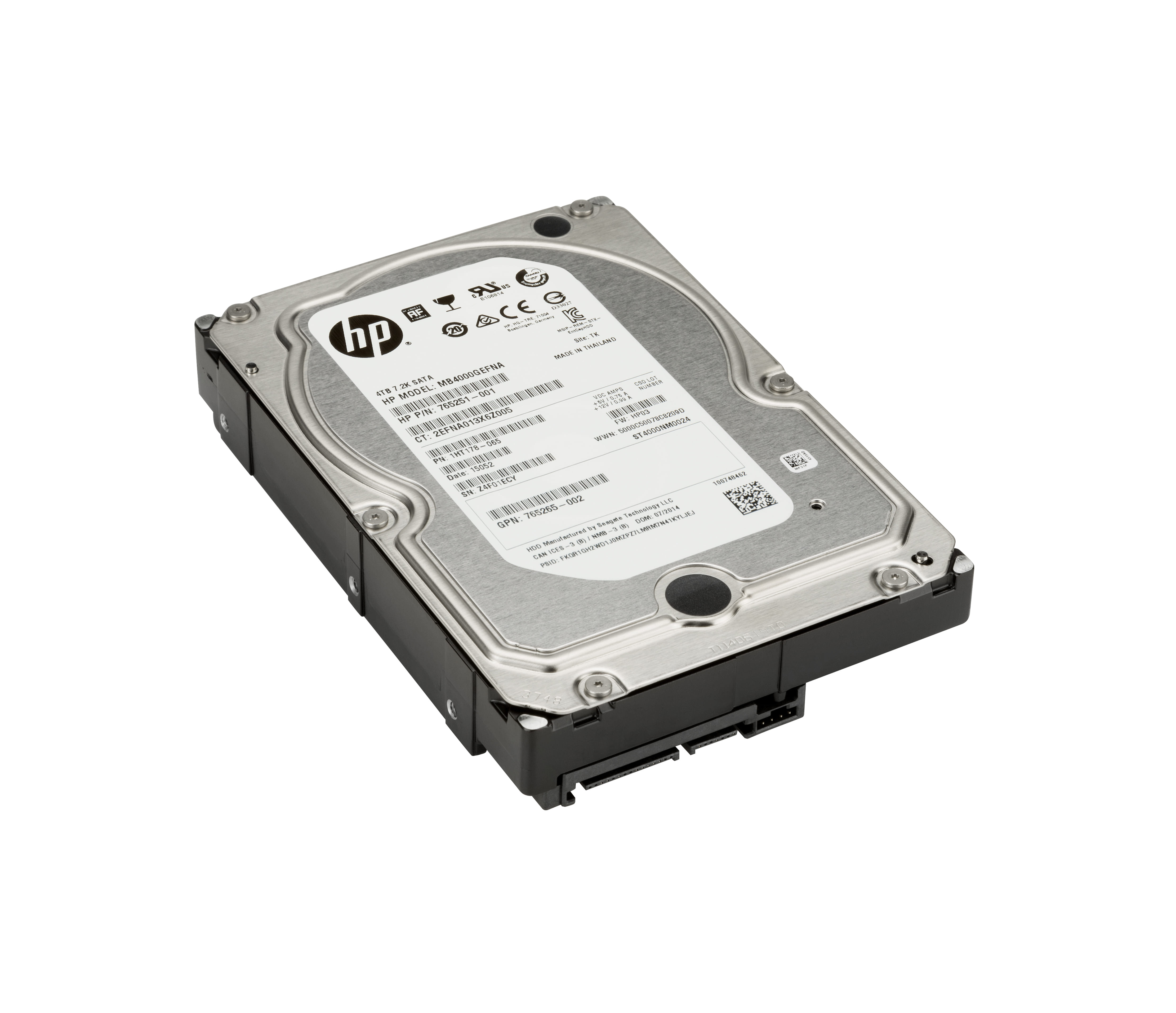 HP 4TB SATA 7200 3.5" Hard Drive