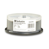 Verbatim BD-R DL 50GB 25Pk Spindle Thermal White