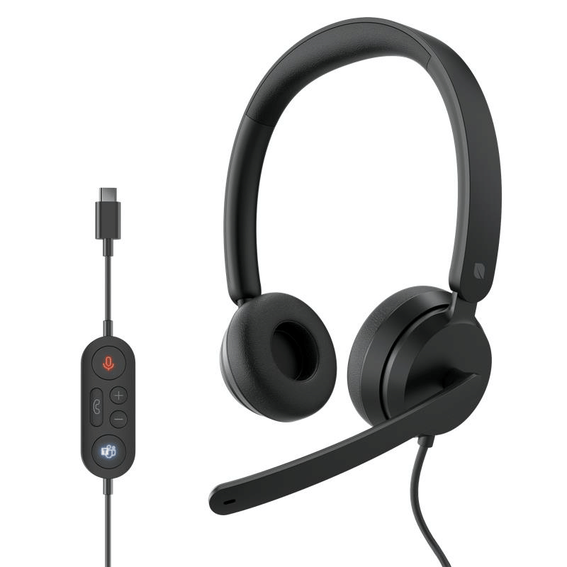 Incase Designed by Microsoft Modern USB-C Headset - Black