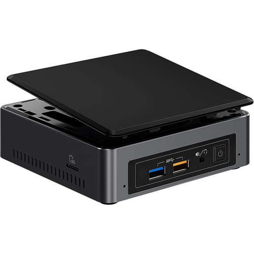 Intel Ultra Mini PC BOXNUC7I3BNK Barebon, i3-7100U, 2xDDR4 SODIMM, 1xM ...