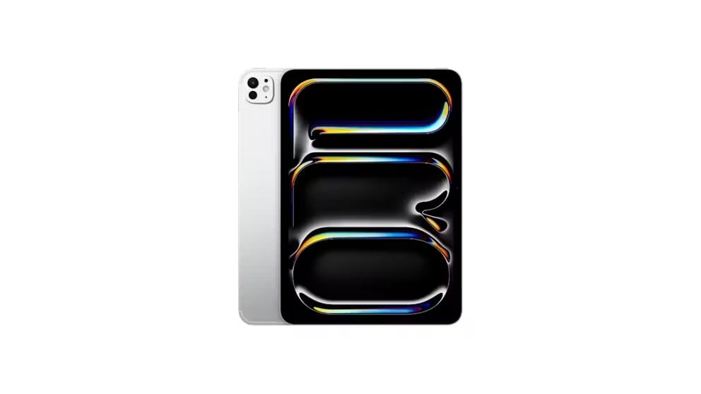 Apple iPad Pro M4 13-inch Wi-Fi + Cellular 1TB with Standard Glass - Silver