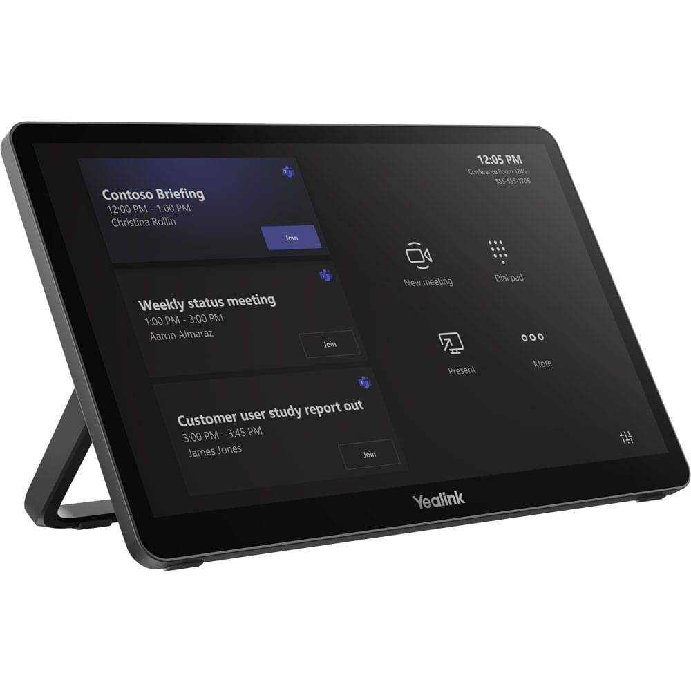 Yealink Universal Touch Console for All MTRoW Boards