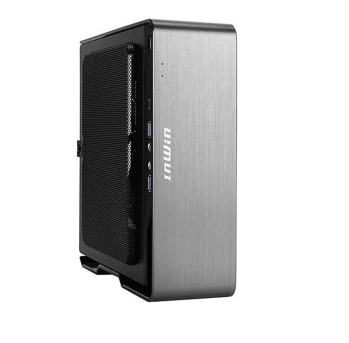 (Carton Damaged) Inwin Chopin Max Mini-ITX Case With 200W Power Supply - Titanium Grey