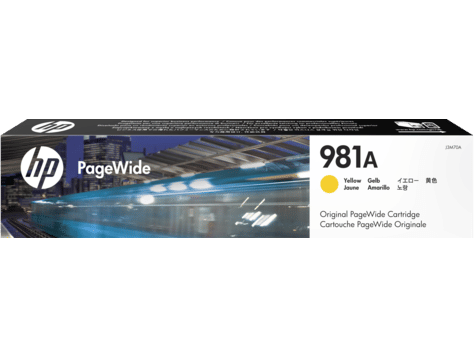 HP 981A Yellow Original Pagewide Cartridge