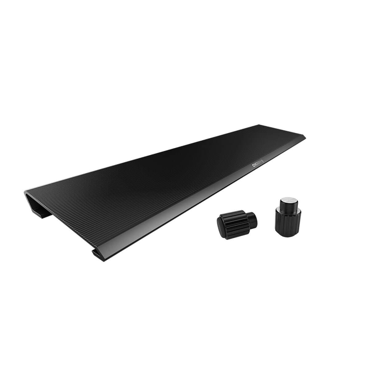 Cherry AC 3.3 Stylish Aluminum Palm Rest For MX Board 3.0S - Black