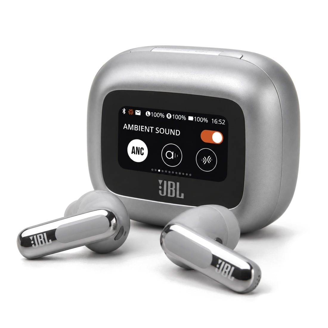 JBL Live Flex 3 True Wless ANC Earbuds w/Scrn Slvr
