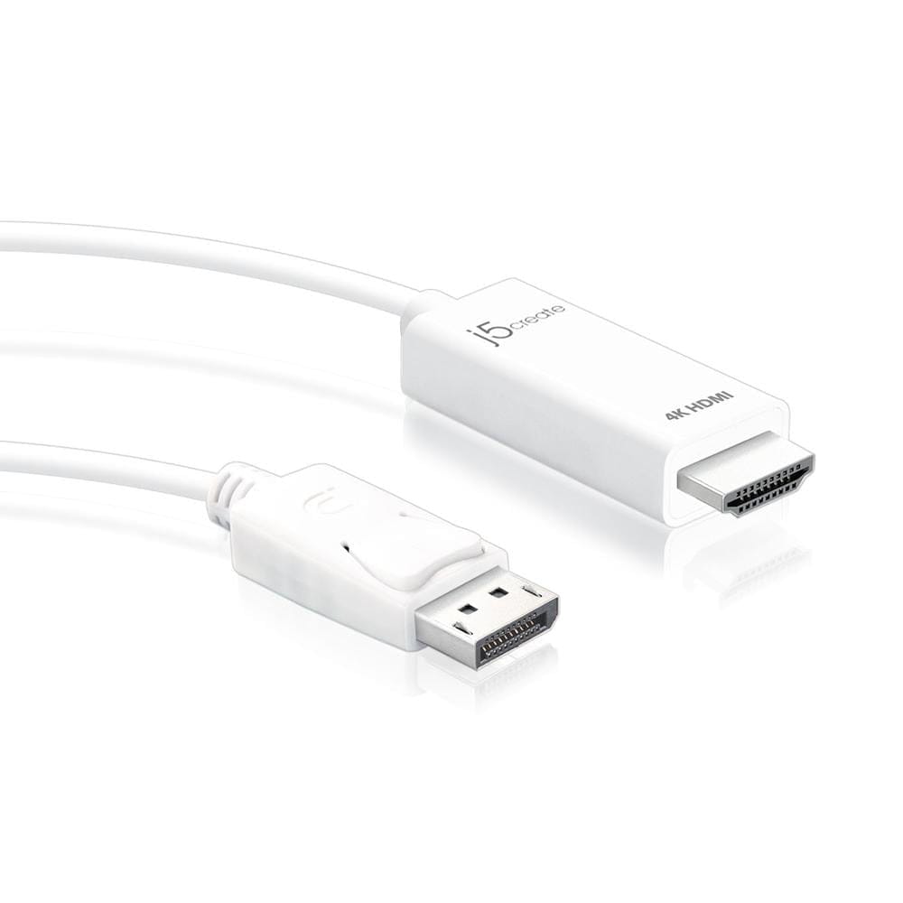 J5create JDC158 DisplayPort to 4K HDMI 1.8m Cable JDC158
