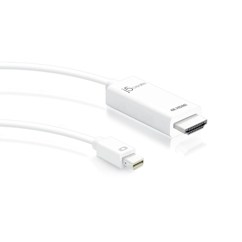 J5create JDC159 Mini DisplayPort to 4K HDMI 1.8m Cable
