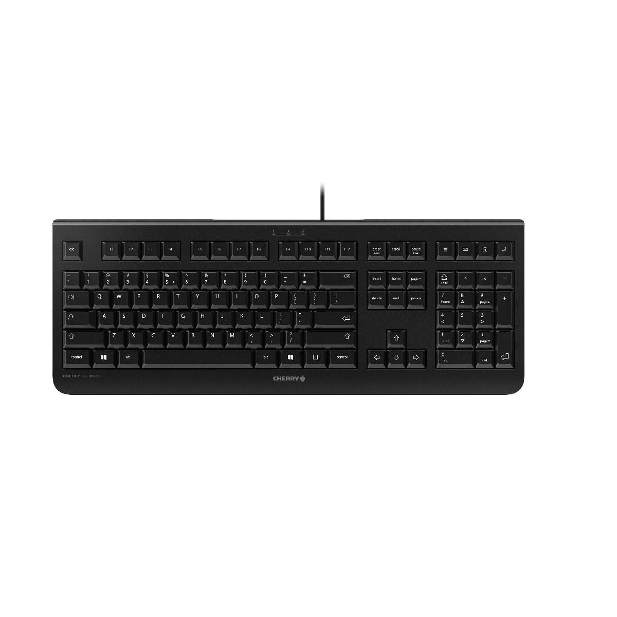 Cherry KC 1000 Office Wired Keyboard - Black