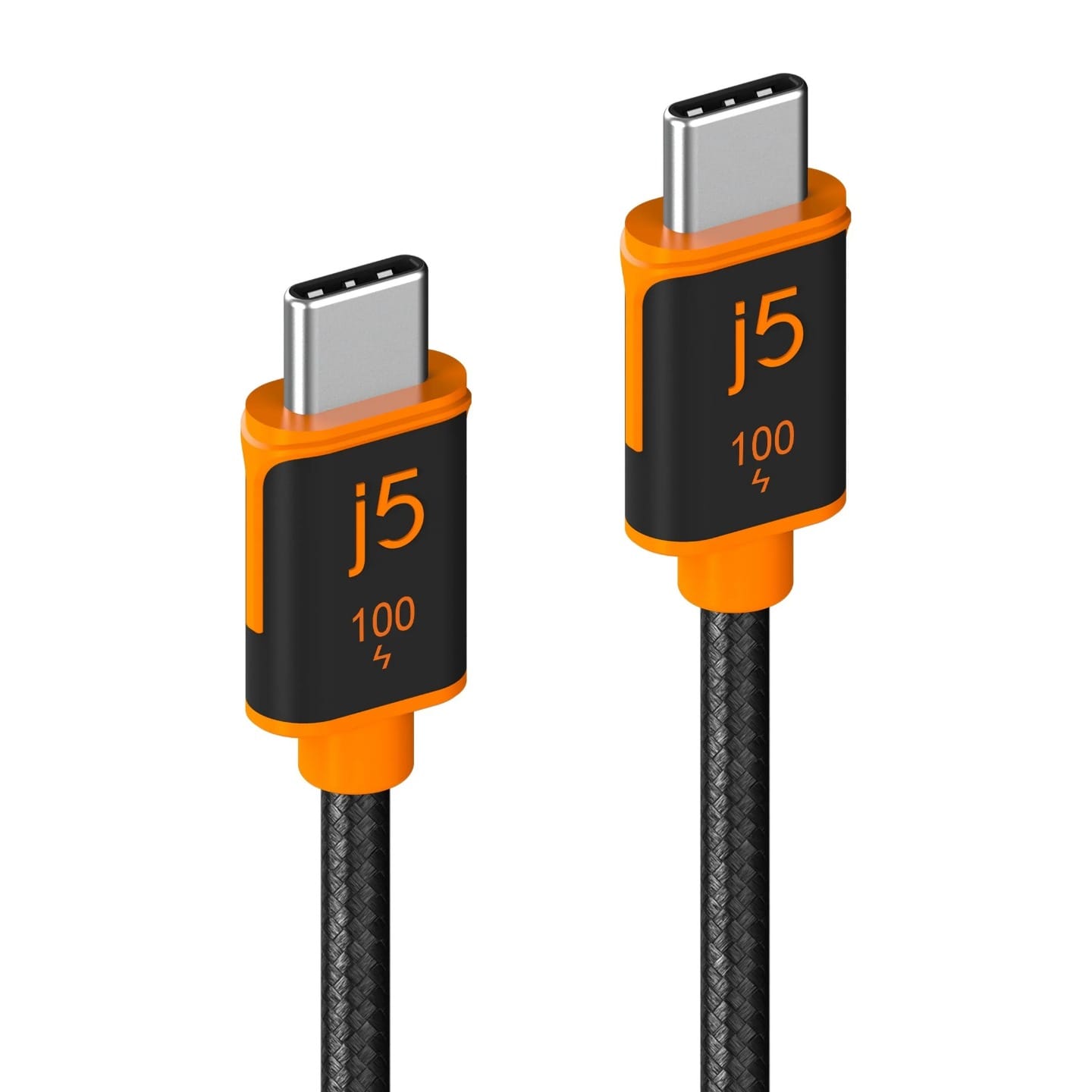 J5 Create USB-C To USB-C Sync/Charge Braided Cable