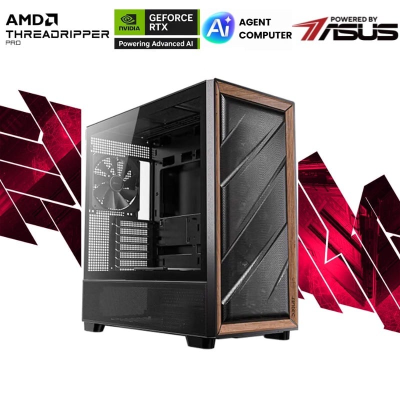 JW Threadripper Pro 9985WX 5070Ti Workstation PC - (AMD TR-9985WX | 512GB RAM | RTX 5070Ti 16G | 2TB NVMe SSD | 1200W Gold | Windows 11 Pro)