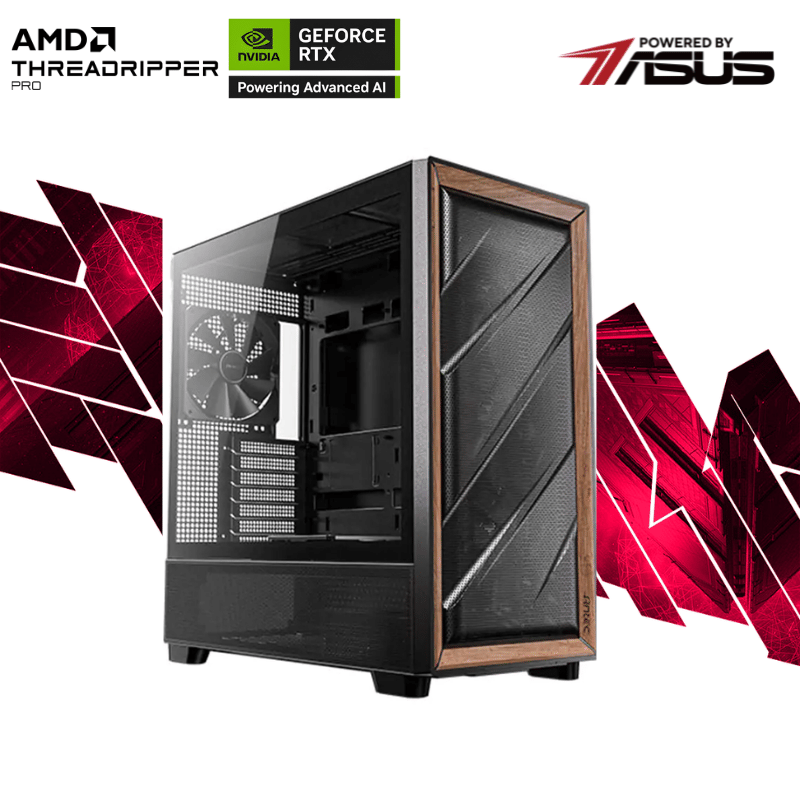 JW Threadripper Pro 9985WX 5070Ti Workstation PC - (AMD TR-9985WX | 512GB RAM | RTX 5070Ti 16G | 2TB NVMe SSD | 1200W Gold | Windows 11 Pro)