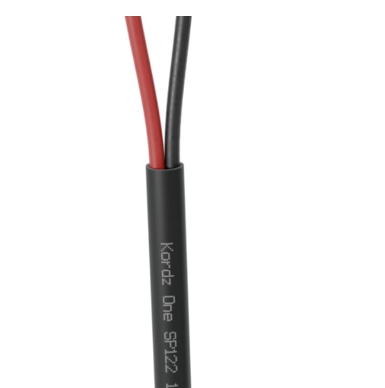 Kordz ONE Series 12AWG 2C Speaker Cable Black