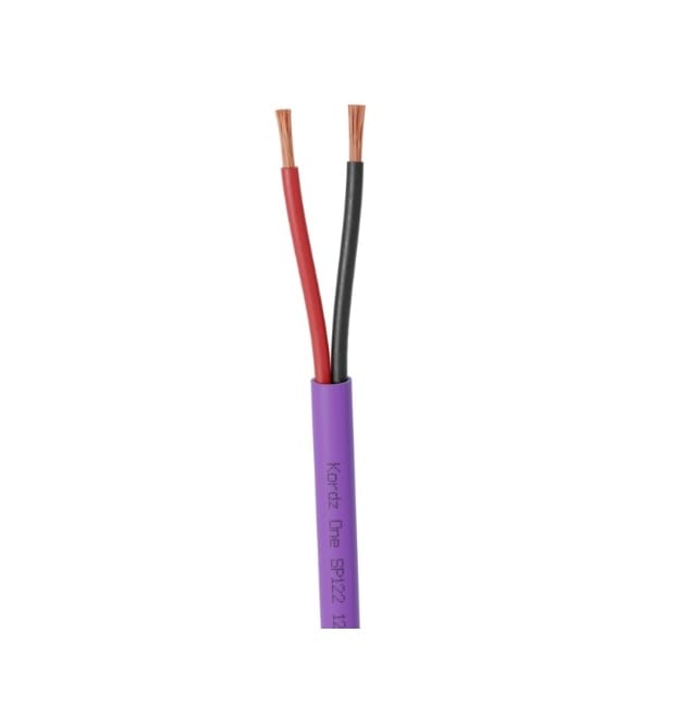 Kordz ONE Series 12AWG 2C Speaker Cable Purple
