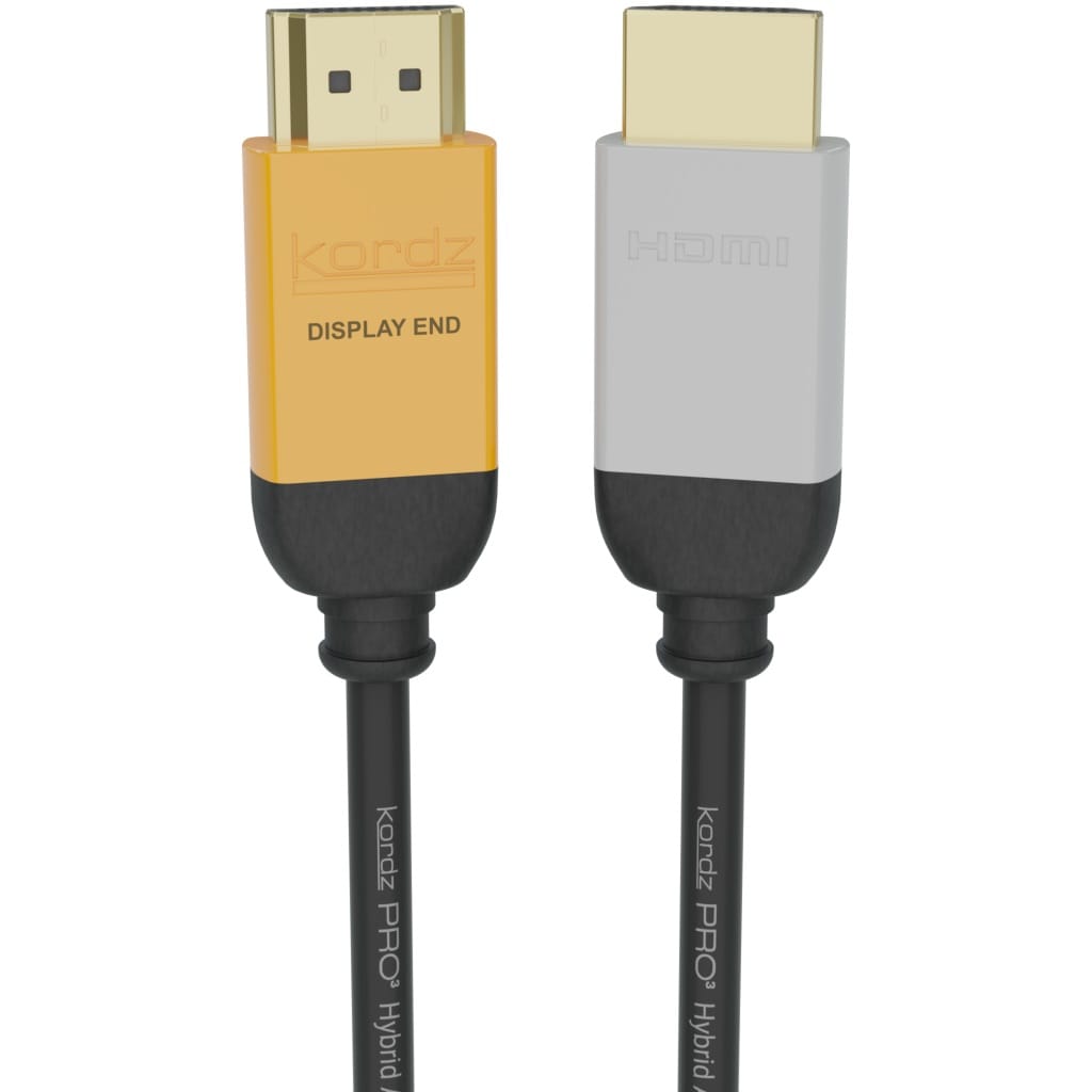 Kordz Professional High Speed Active Optical (AOC) HDMI Cable - 10.0m