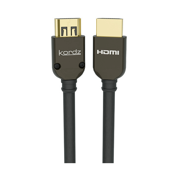 Kordz PRS3 High Speed with Ethernet HDMI Cable 4K/UHD 18Gbps 3m - Charcoal
