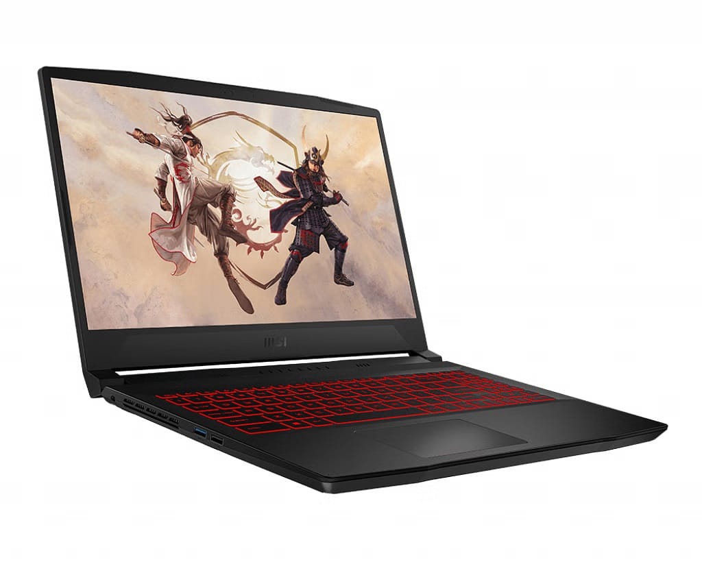 (Open Box) MSI Katana GF66 12UC 15.6" FHD 144Hz Laptop, i7-12650H, 8GB RAM, 512GB SSD, RTX 3050, Windows 11 Home