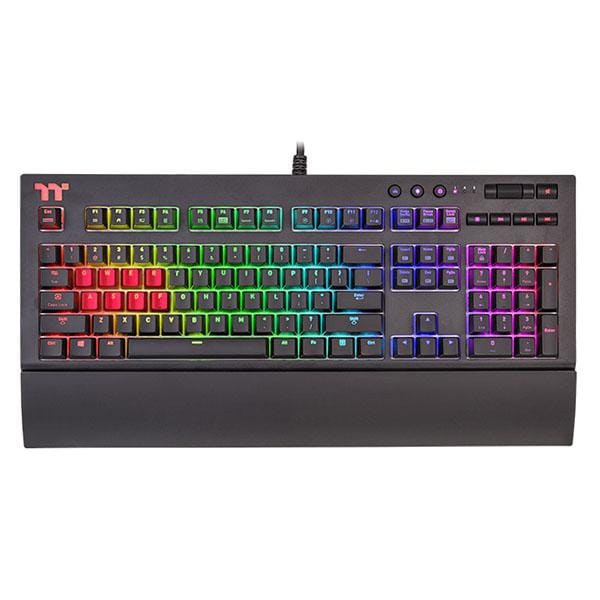 Tt eSPORTS TT Premium X1 RGB Cherry MX Silver Keyboard (KB-TPX-SSBRUS-01)
