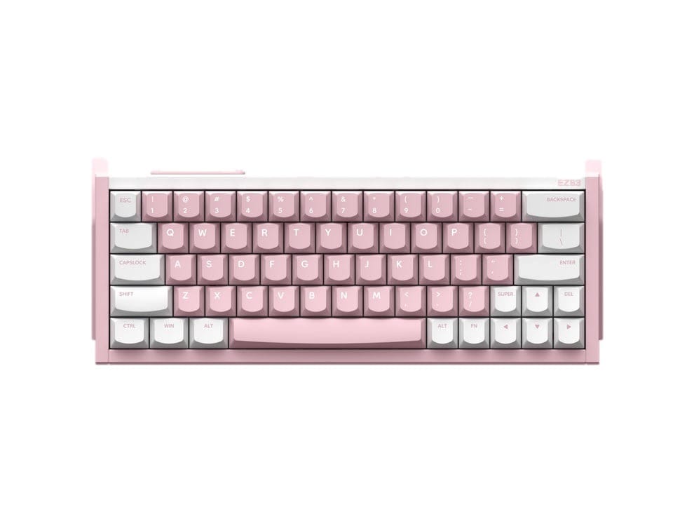 IQUNIX EZ63 8KHz Magnetic RGB Wired Gaming HE Keyboard - Magnetic Jade Pro Pink Switch