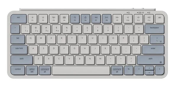 Keychron B1 Pro 75% Ultra-Slim Wireless Keyboard - Retro Blue