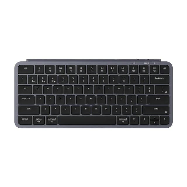 Keychron B1 Pro Ultra-Slim Wireless 2.4GHz Keyboard - Space Grey