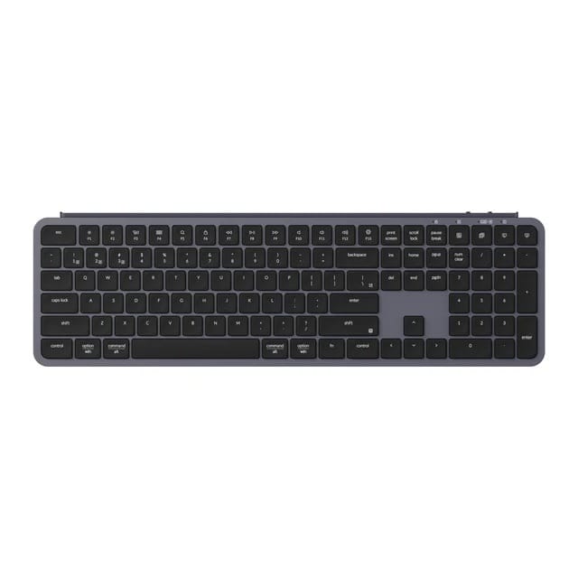 Keychron B6 Pro Ultra-Slim Wireless 2.4GHz Keyboard - Space Grey