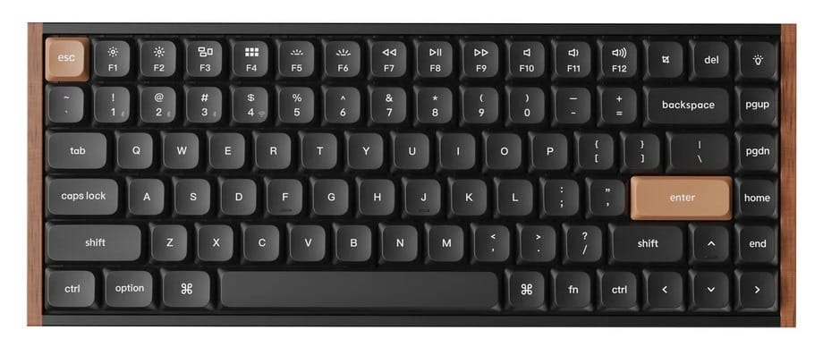 Keychron K3 HE RGB Wireless Black Lime Low-Profile - Magnetic Switch