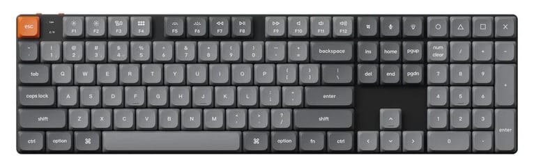 Keychron K5 Max QMK Hot-Swap Gateron Custom Wireless RGB Mechanical Keyboard - Red Switch