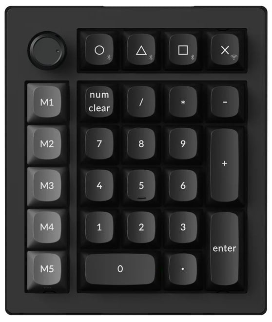 Keychron V0 Ultra 8K Wireless Black Number Pad - Brown Switch