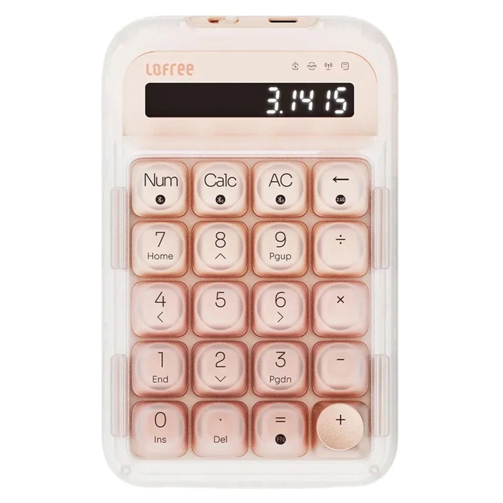 Lofree Foundation Tri-Mode Wireless Number Pad & Calculator