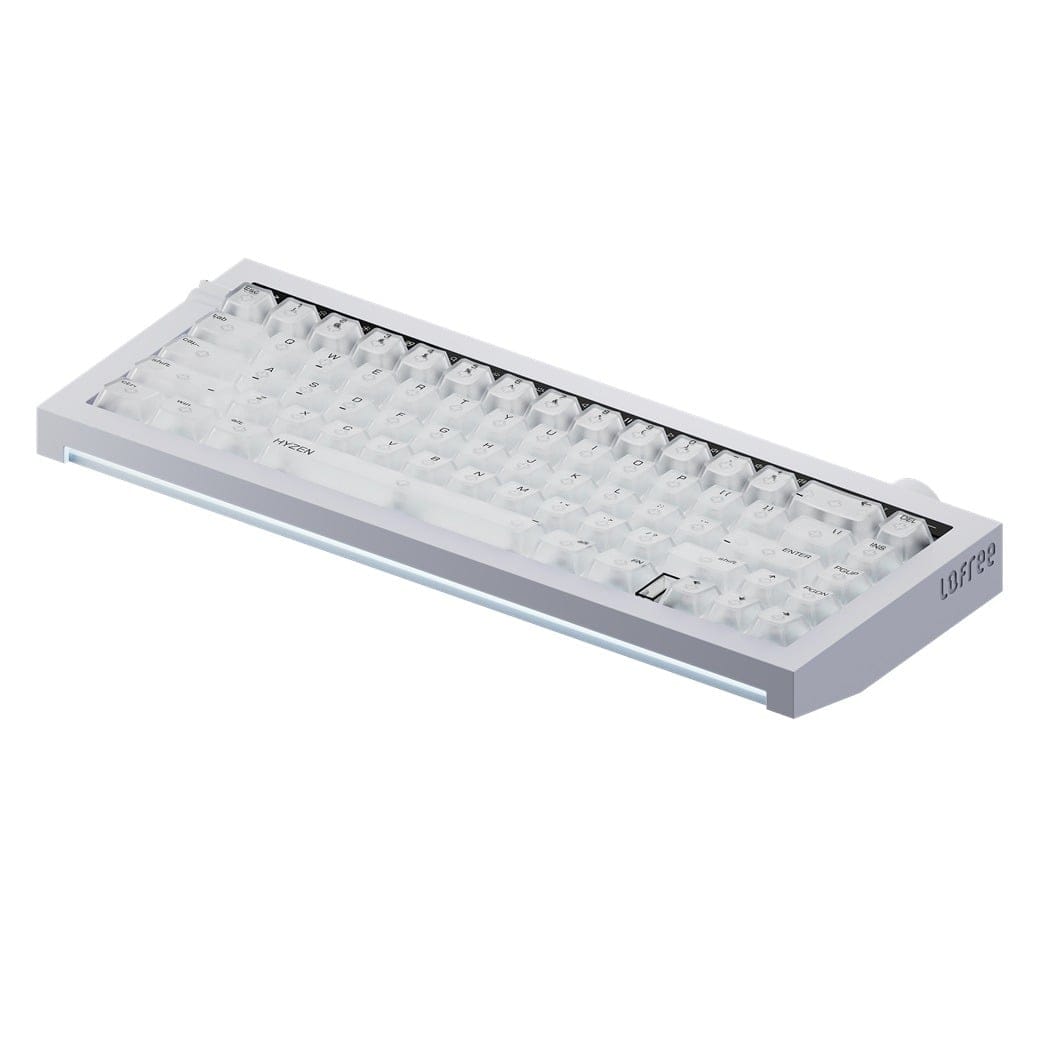 Lofree Hyzen67 Wireless Tri-mode Aluminum Mechanical Silver Magnetic Keyboard - Nexus Switch