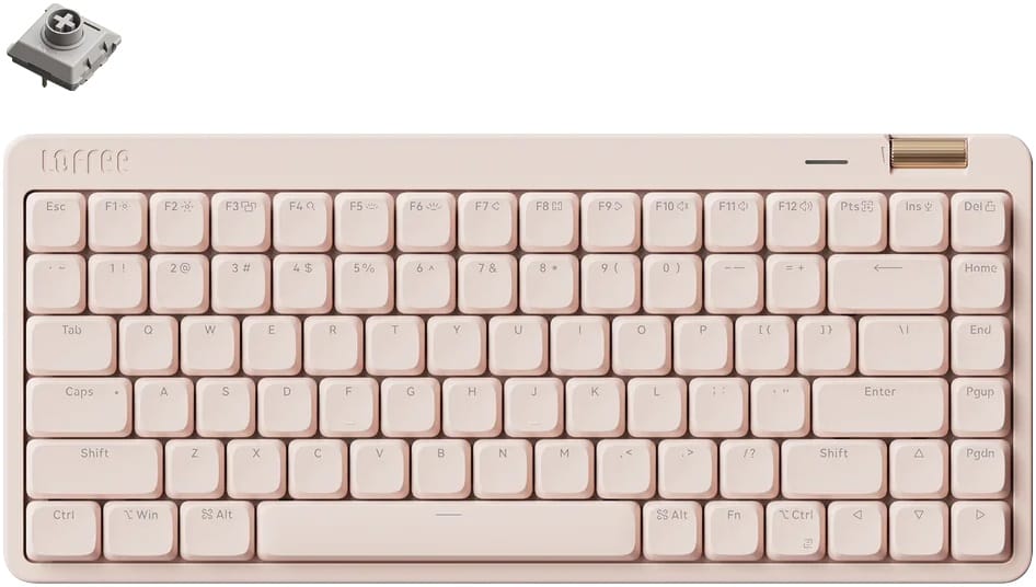 Lofree FLOW Lite84 Flamingo 75% Wireless Mechanical Keyboard - Specter Switch