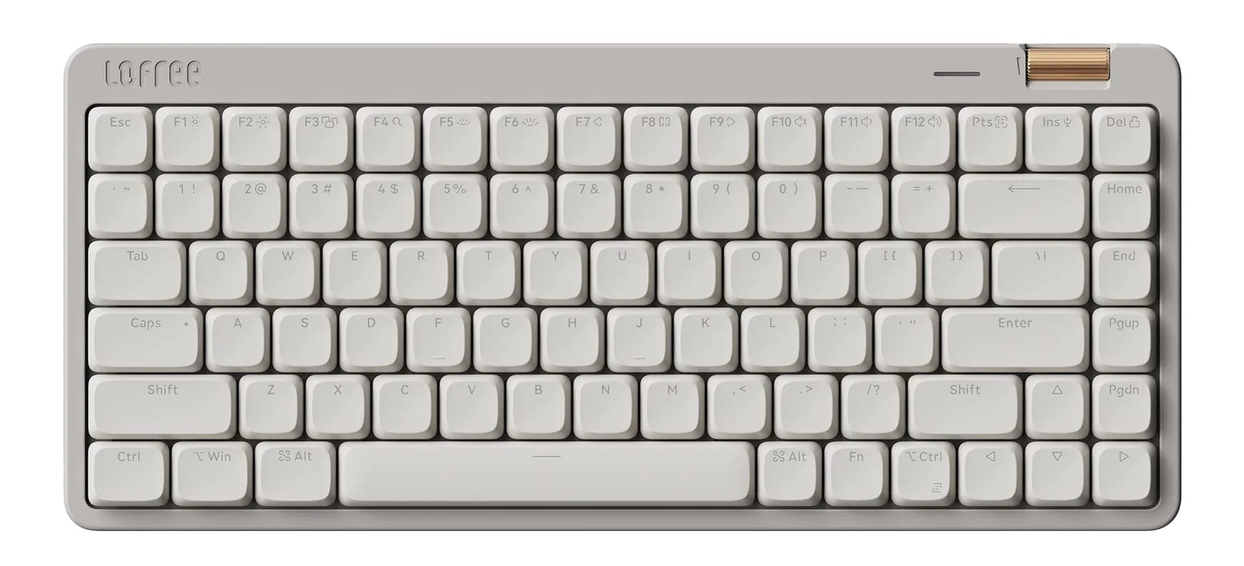 Lofree FLOW Lite84 Marble 75% Wireless Mechanical Keyboard - Specter Switch