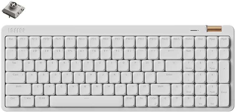 Lofree FLOW Lite100 Off White 96% Wireless Mechanical Keyboard - Specter Switch