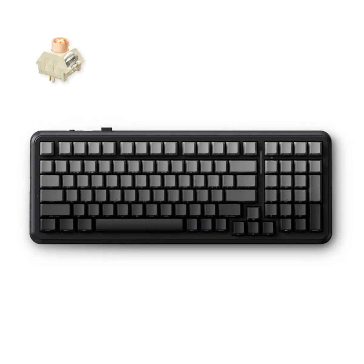 MCHOSE K99 V2 98% Hot-Swap Wireless Tri-Mode Gasket Mount Mechanical Mountains Gradient Keyboard - Icy Creamsicle Switch