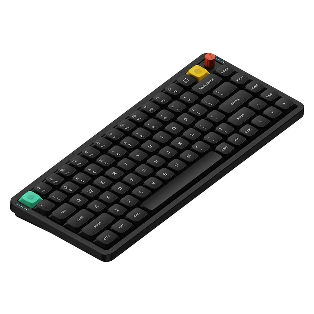 Nuphy Air75 V3 Hot-Swappable Low-Profile Nebula Dark Wireless Mechanical Linear Low-Profile Low-Profile Gaming Keyboard - Blush Nano Switch