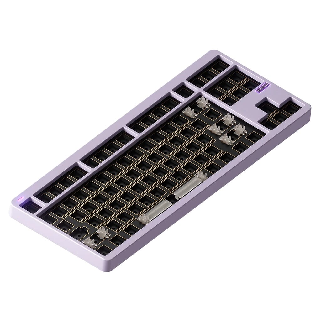 Nuphy Gem80 Wireless QMK/VIA Wireless Custom Mechanical Keyboard Barebone - Airy Lilac