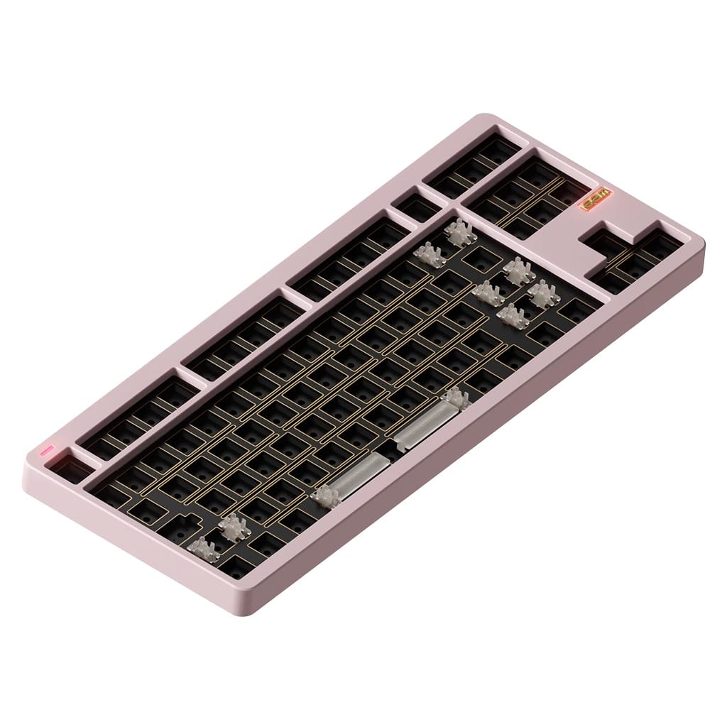 Nuphy Gem80 Wireless QMK/VIA Wireless Custom Mechanical Keyboard Barebone - Inca Rose